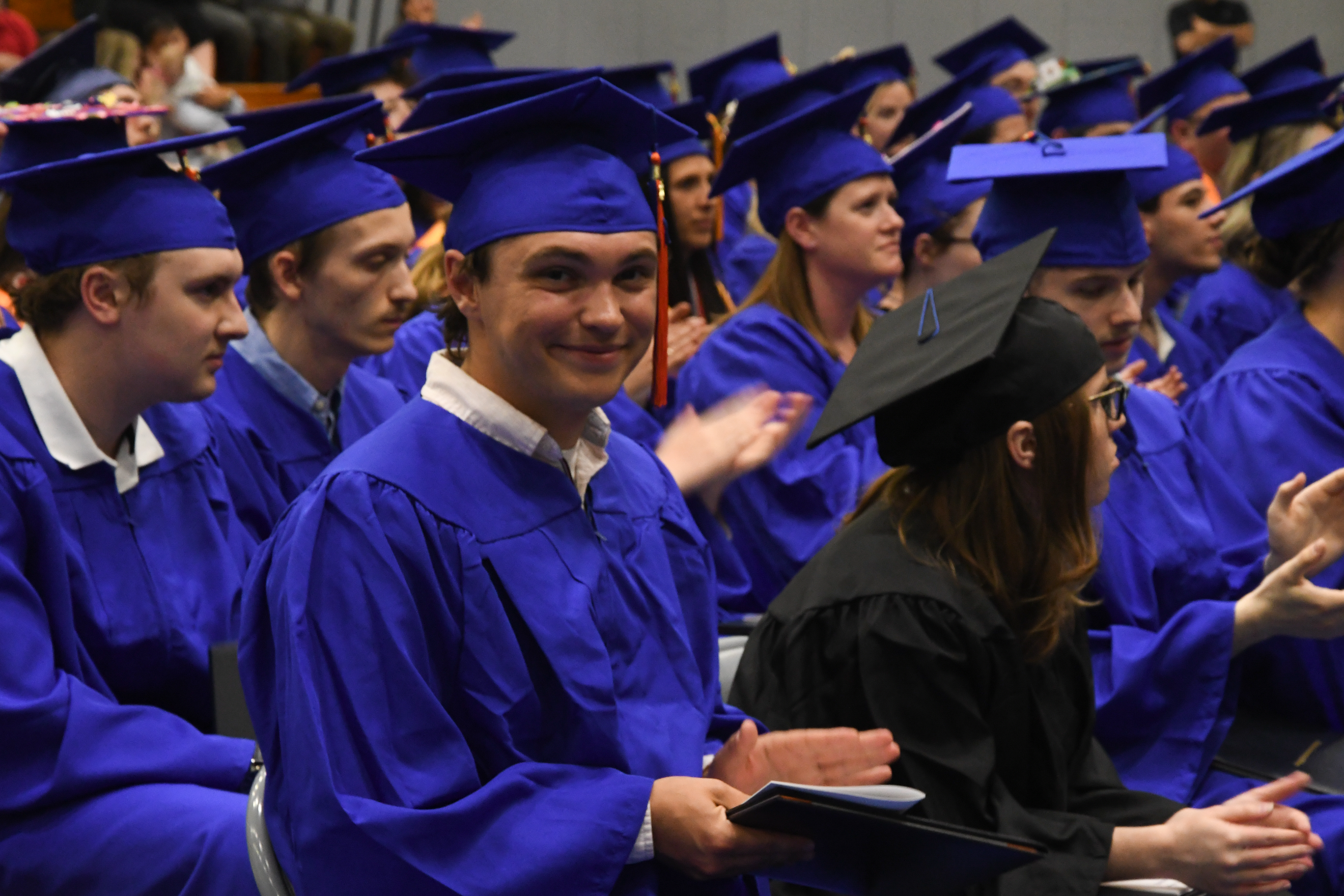 Student Smiling at Graduation Student Smiling at Graduation