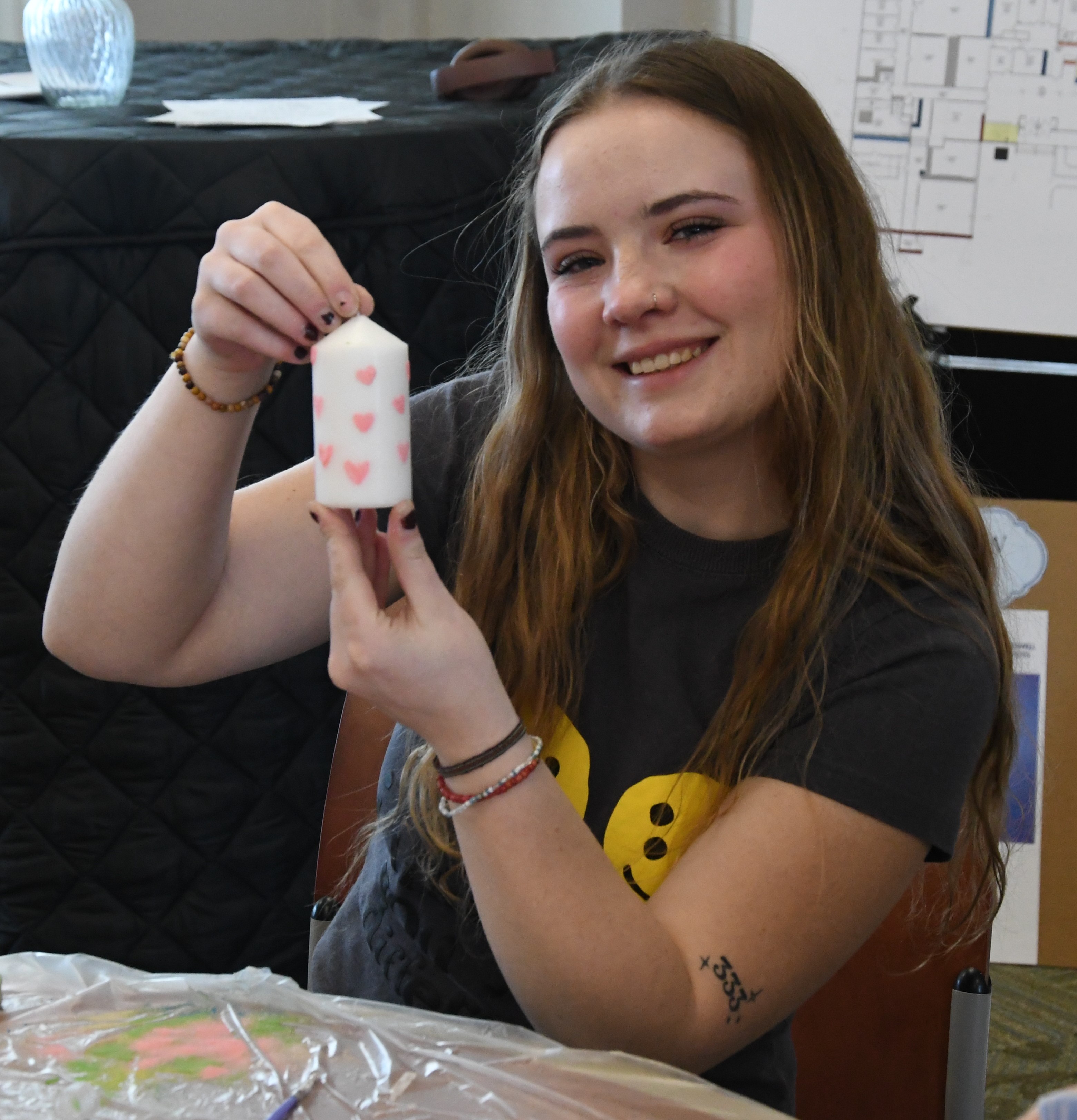 Amelia Sand Art Candle